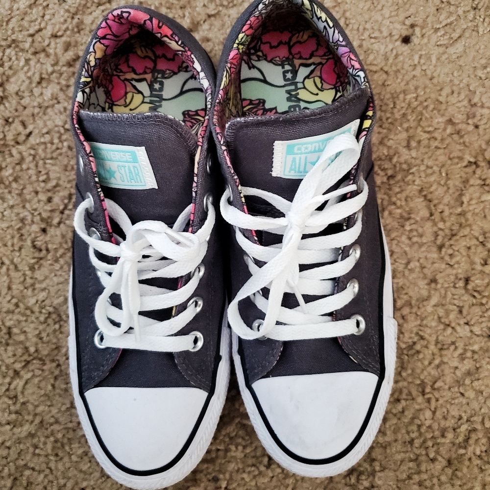 Gray Converse All-Stars